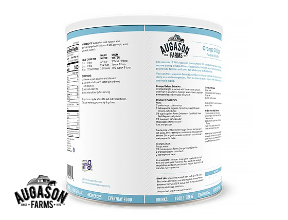 Augason Farms: Delight Orange-Flavored Drink Mix